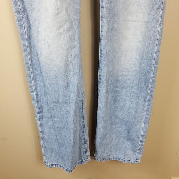 American Eagle Light Wash Original Straight Jeans Size 30x32 - Picture 2 of 9